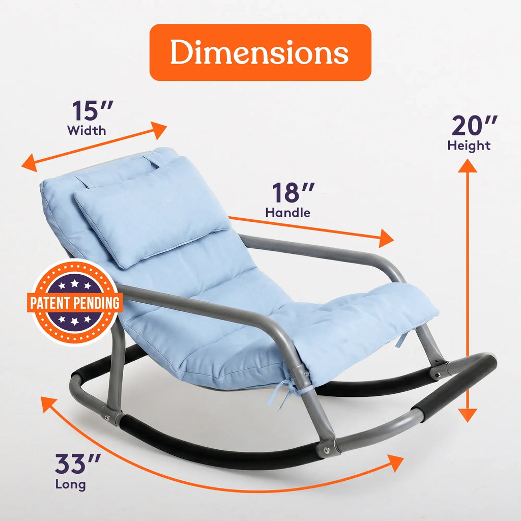 Sensory Rocking Chair for Kids – Soft & Comfortable Rocker for Play, R ...