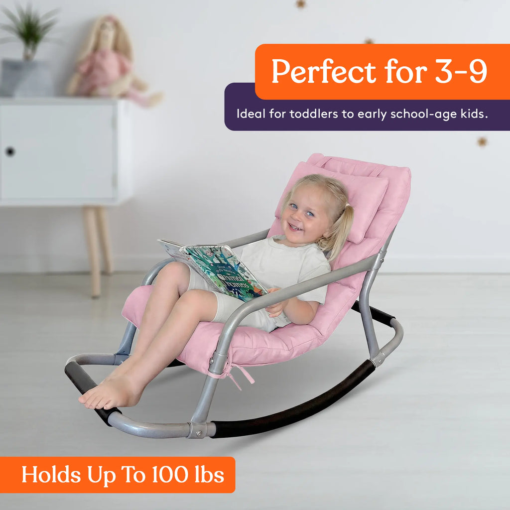 Sensory Rocking Chair for Kids – Soft & Comfortable Rocker for Play, Reading & Relaxing